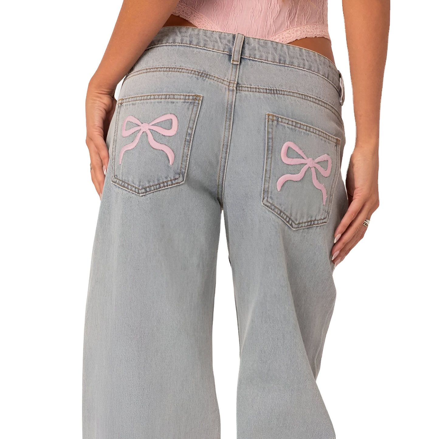 Jamie™ - Bow Tie Jeans